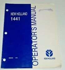 New Holland 1441 Disc Mower Conditioner Operators Maintenance Manual Nh 1299