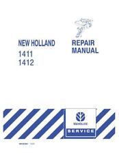 New Holland 1411 1412 Disc Mower Conditioner Service Manual