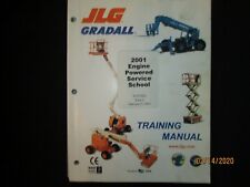 Jlg Gradall Boom Lift Manlift Scissor Lift Engine Training Manual Original 2001