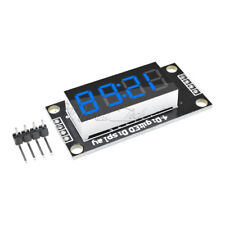 Tm1637 036 Inch 7 Segment 4 Digit Blue Led Display Clock Tube Module Board
