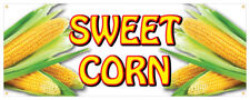 Sweet Corn Banner Market Fresh Farmer Market Concession Stand Sign 36x96