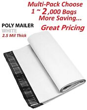 1 50 100 200 400 1000 24x24 Poly Mailers Self Sealing Shipping Envelopes Bags 9