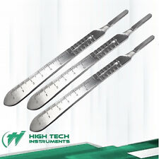 3 New Surgical Scalpel Blade Knife Handle Holder 4 Surgical Veterinary Dental