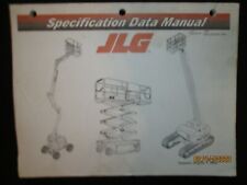 Jlg Boom Lift Manlift Scissor Lift Models Specification Data Manual Original