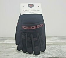 Synthetic Leather Work Gloves High Performance Gloves Black Size Small
