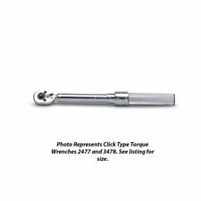 Wright Tool 2477 Micro Adjustable Click Type Torque Wrench 20 150 Lbs