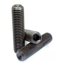 14 20 Socket Set Screws Cup Point Alloy Steel Black Oxide Sae Coarse Thread