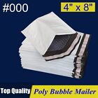 000 4x8 4x7 Poly Bubble Mailer Self Padded Envelope Bag 2550100200500pcs