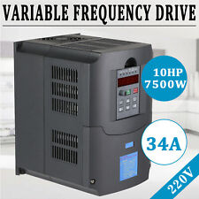 Cnc 75kw Vsd 10hp 220v Variable Frequency Drive Inverter Vfd Single To 3 Phase
