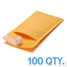 100 000 Kraft Bubble Padded Envelopes Mailers 4 X 8 From Theboxery