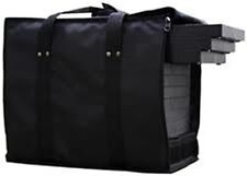 Premium Jewelry Travel Carrying Display Case With 12 Black Trays