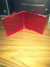 1 104mm Standard Cd Jewel Cases Red No Tray Bl100 Red Free Shipping