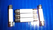 5 Microwave Ceramic Fuses Fast Blow 20a 6x30mm 14 X 1 14 20 Amp