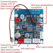 Ln Bt02 Bluetooth 40 Audio Receiver Board Wireless Stereo Sound Module