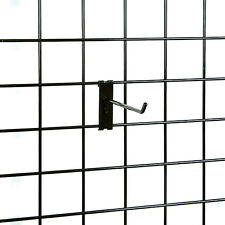4 Gridwall Grid Panel Metal Hook Black 40 Pieces