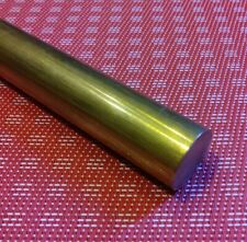 34 Diameter X 12 Long C360 Brass Rod New Solid Round Bar Stock Mt