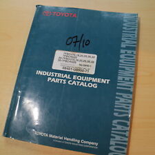 Toyota 7fbcu 7fbchu Series Forklift Parts Manual Book Catalog15 18 20 25 32 30