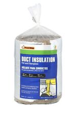 Duct Insulation Foil Amp Fiberglass 15 Ft L X 12 W X 2 T Heating Amp Ac Wrap New