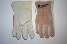 Mcr Safety 3204 Select Grade Cow Grain Leather Driver Gloves Sewn With Kevlarlg