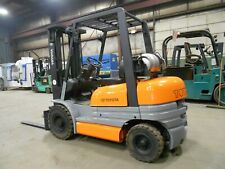 Toyota 42 6fgu25 5000 5000 Solid Pneumatic Tired Forklift 3 Stg Amp Ss