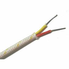 K Type Thermocouple Wire Awg 24 Solid W High Temperature Fiberglass Insulation