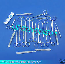 69 Pc Minor Micro Surgery Surgical Veterinary Dental Instrumentsodmds 854