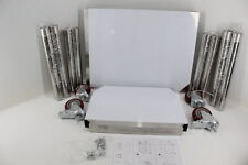 New Listingmophorn Work Table W 3 Stage Adjustable Shelf 24 X 18 X 34 Inch Stainless Steel