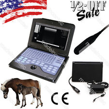 Veterinary Portable Digital Laptop Ultrasound Scanner Machine75mh Rectal Probe