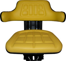 Yellow Trac Seats Brand Tractor Suspension Seat Fits John Deere 6400 6410 6500