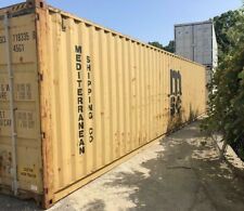Used 40 Dry Van Steel Storage Container Shipping Cargo Conex Seabox Charleston