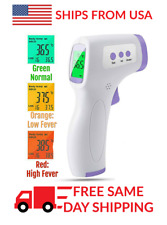 Digital Thermometer Gun Infrared Non Contact Forehead Temperature Adults Kids