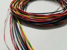 22 Awg Gauge Stranded Hook Up Wire Kit 5 Ft Ea 8 Color With Stripe Ul1007 300 Volt