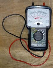Vintage Actron Cp7849 Analog Multimeter Tester Tested And Working