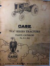 Ji Case Farm Agricultural Gasoline Tractor Model Va Series Parts Manual