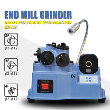 Endmill Sharpening Fixture Universal Endmill Grinder Machine Grinding Range 2 12