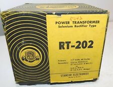 Stancor Power Transformer Rt 202 117vac In 120 To 298vct 20adc Nib Nos