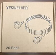 20ft 220v Welder Extension Cord 12awg Power Extension For Welding Machine 2030a