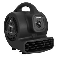 Xpower P 80a600 Cfmlow 12 Amp Mini Air Mover Carpet Dryer Floor Blower Black