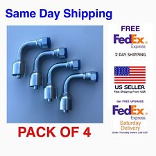 1l943 8 8 Parker Aftermarket Hydraulic Hose Fitting10 Jic37 Female 12 Pack Of 4