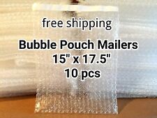 10x 15 X 175 Bubble Out Bags Pouches Self Seal Mailers Bags Clear