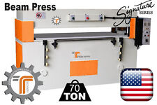 New Cjrtec 70 Ton Beam Clicker Press Die Cutting Machine