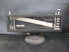 King Inclined Manometer W Leveling Stand 1 To 1 In Vintage Boiler Draft Gauge