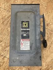 New Listingsquare D D323nrb 100 Amp 240 Volt 3 Phase Fused Outdoor Disconnect Used Switch