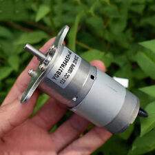 Dc 6v 12v 100rpm Slow Speed High Torque Micro 37mm Electric Gear Box Gear Motor