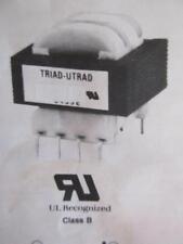 Triad Transformer Fs10 Sec 5 Or 10 Vct 25 6 Or 12 A 115230vac Split Bobbin