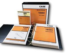 Case 1845c Uni Loader Skid Steer Service Repair Shop Parts Operators Manual Book