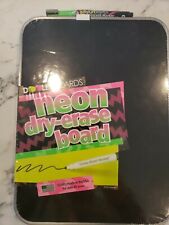 Neon Dry Earse Board 8 X115 Dooley Boards With Marker And Mounting Hardware Nip