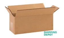 100 10x4x4 Corrugated Kraft Cardboard Cartons Mailer Shipping Packing Box Boxes