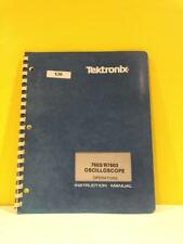Tektronix 070 1310 00 7603r7603 Oscilloscope Operators Instruction Manual