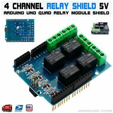 Four Channel Relay Shield 5v 4 Channel Relay Shield Module For Arduino Uno R3